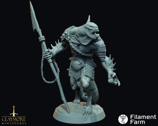 Sea Raider - Curse of the Drowned Crew - Highly Detailed Resin 3D Printed Miniature