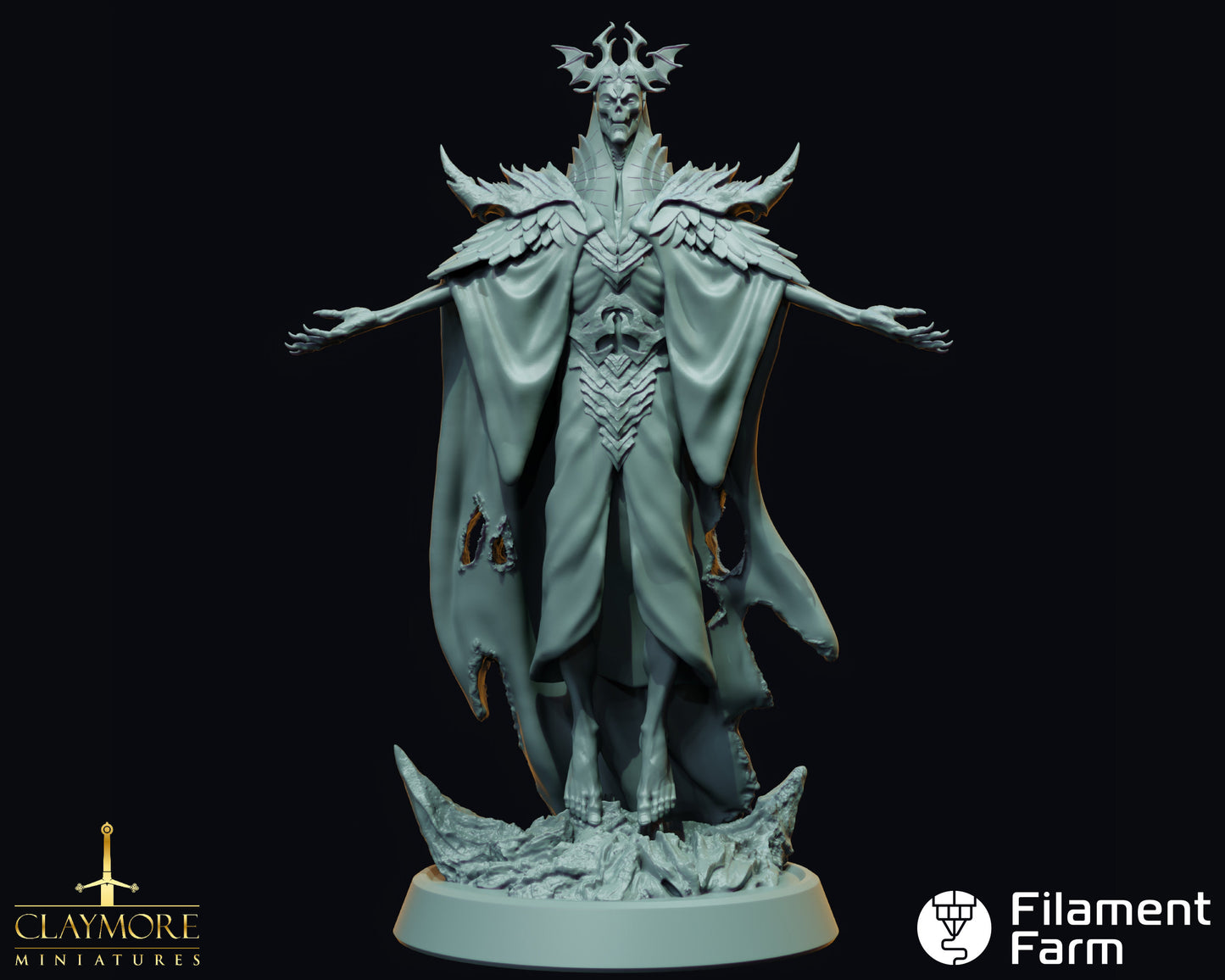 Dragon Cult Priest - Calling of the Dragon Queen - Highly Detailed Resin 3D Printed Miniature