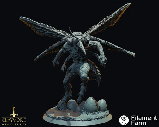 Chasme - The Abyss Gazes Also - Highly Detailed Resin 3D Printed Miniature