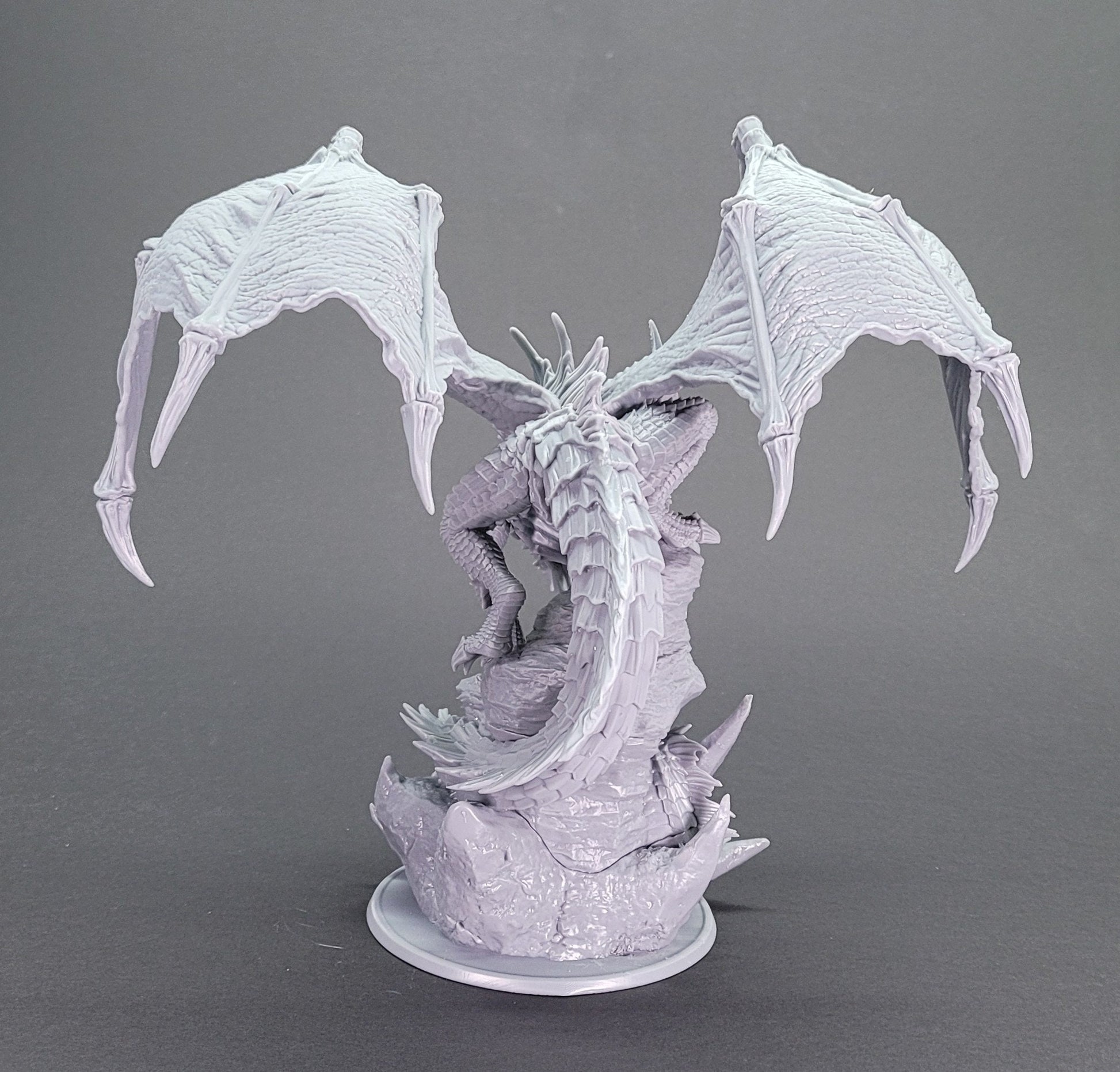 Ancient Red Dragon - Highly Detailed Resin 3D Printed Miniature