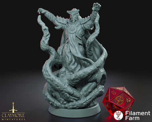 Masked Desert Mage - Death in the Dunes - Highly Detailed Resin 3D Printed Miniature