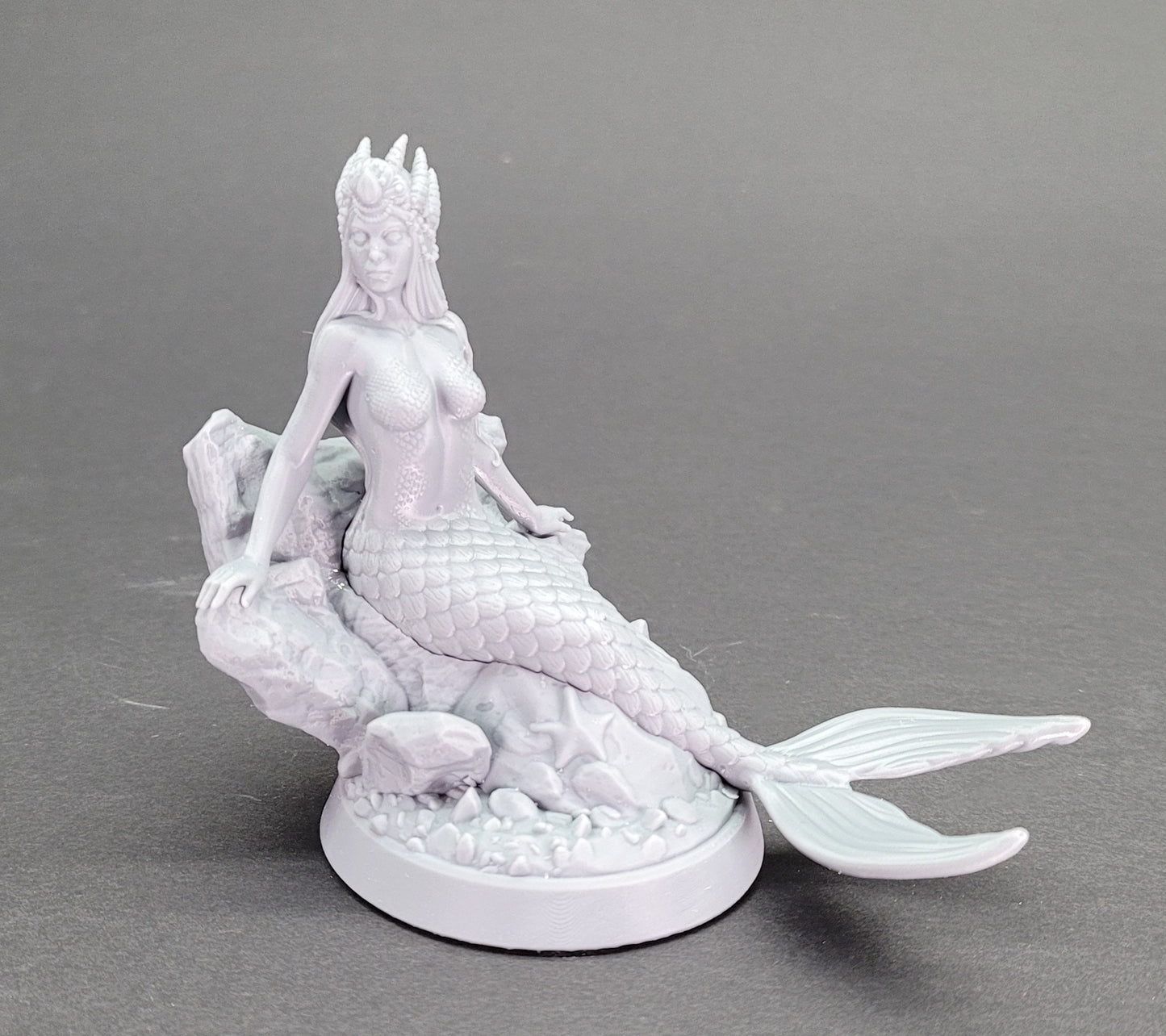 Mermaid - Curse of the Drowned Crew - Highly Detailed Resin 3D Printed Miniature