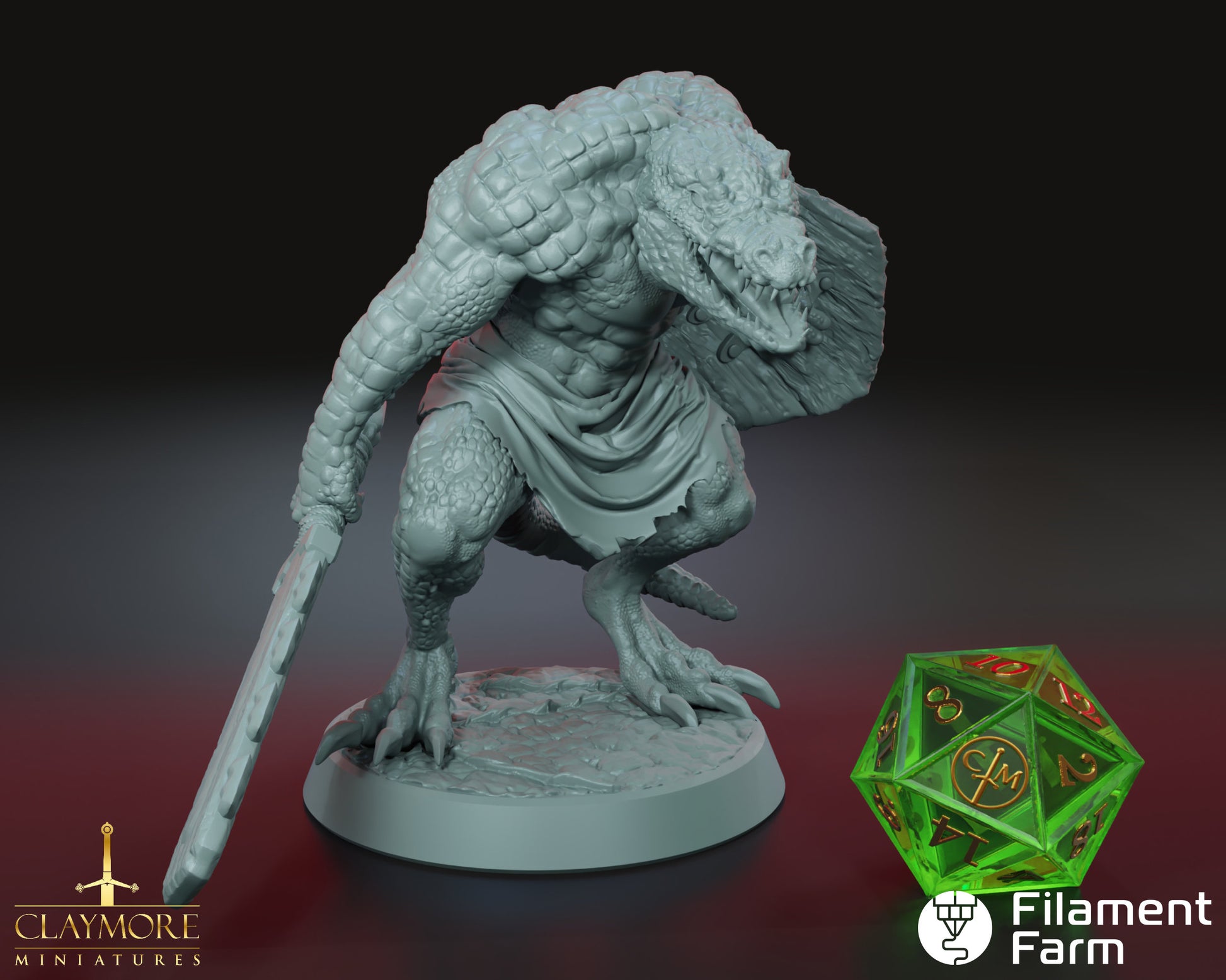 Troglodyte - The Lost Expedition - Highly Detailed Resin 3D Printed Miniature