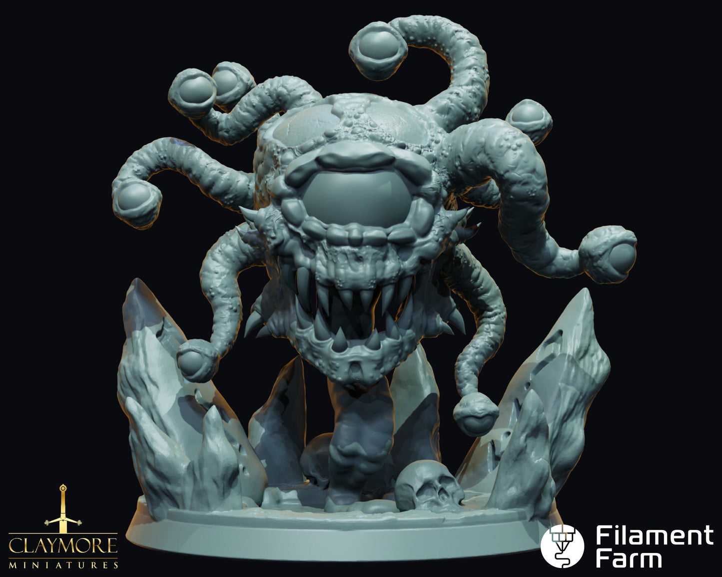Tyrant Watcher - Dwellers of the Underdark - Highly Detailed Resin 3D Printed Miniature