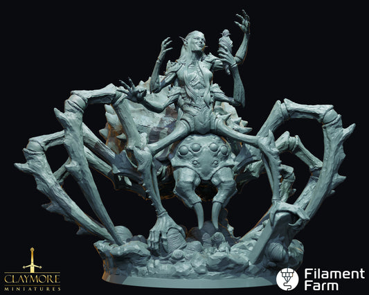 Broodmother - Dwellers of the Underdark - Highly Detailed Resin 3D Printed Miniature