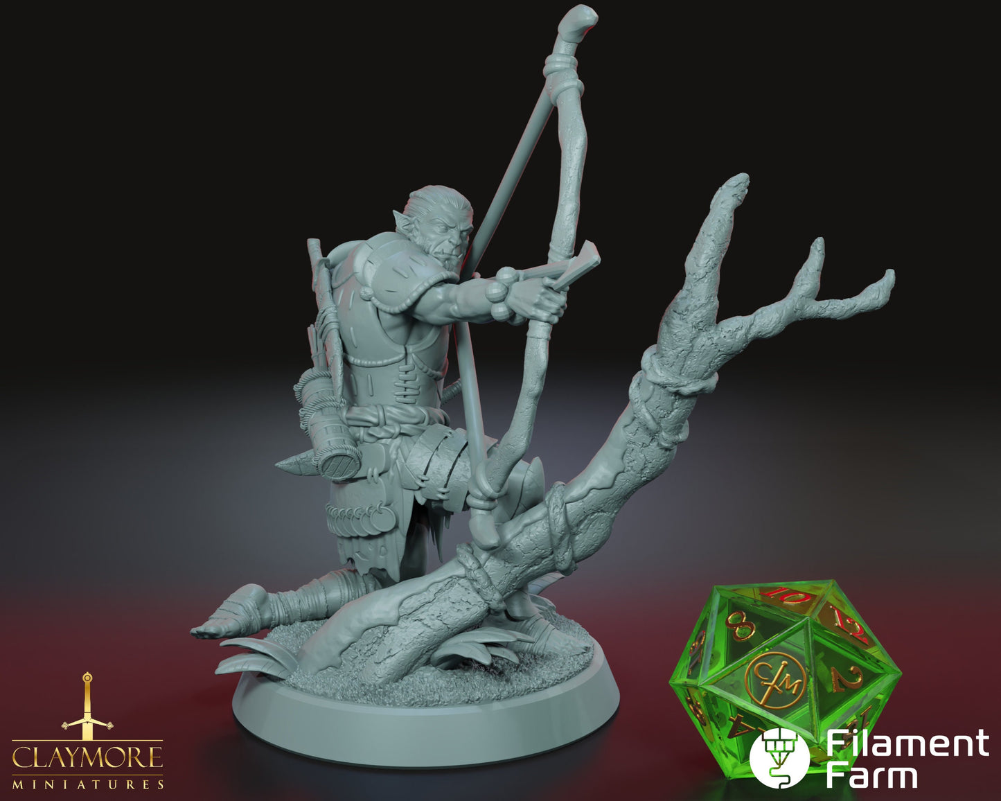 Korgoth Junglebane - The Lost Expedition - Highly Detailed Resin 3D Printed Miniature