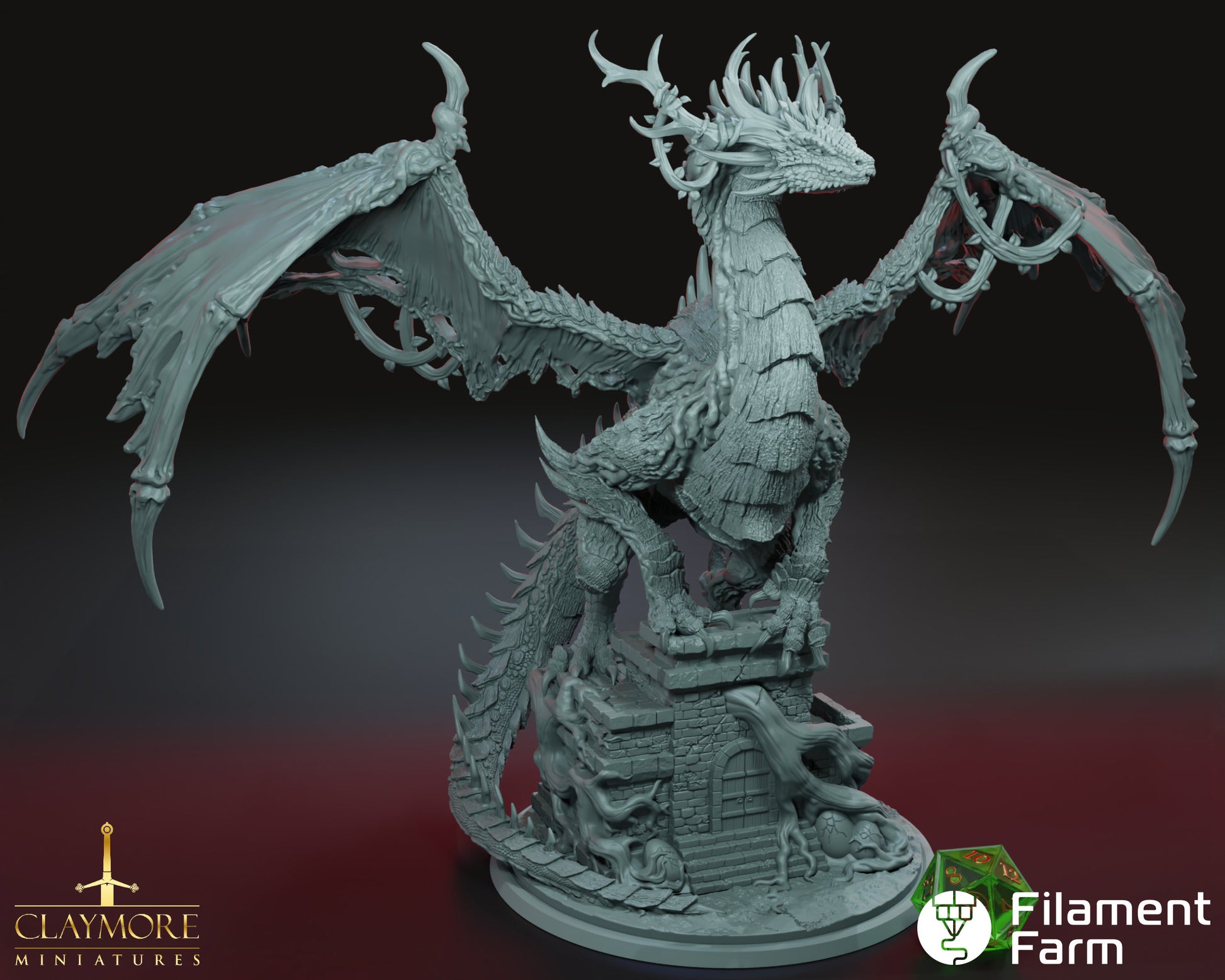 Valaedra "Wrath of the Forest" - The Lost Expedition - Highly Detailed Resin 3D Printed Miniature