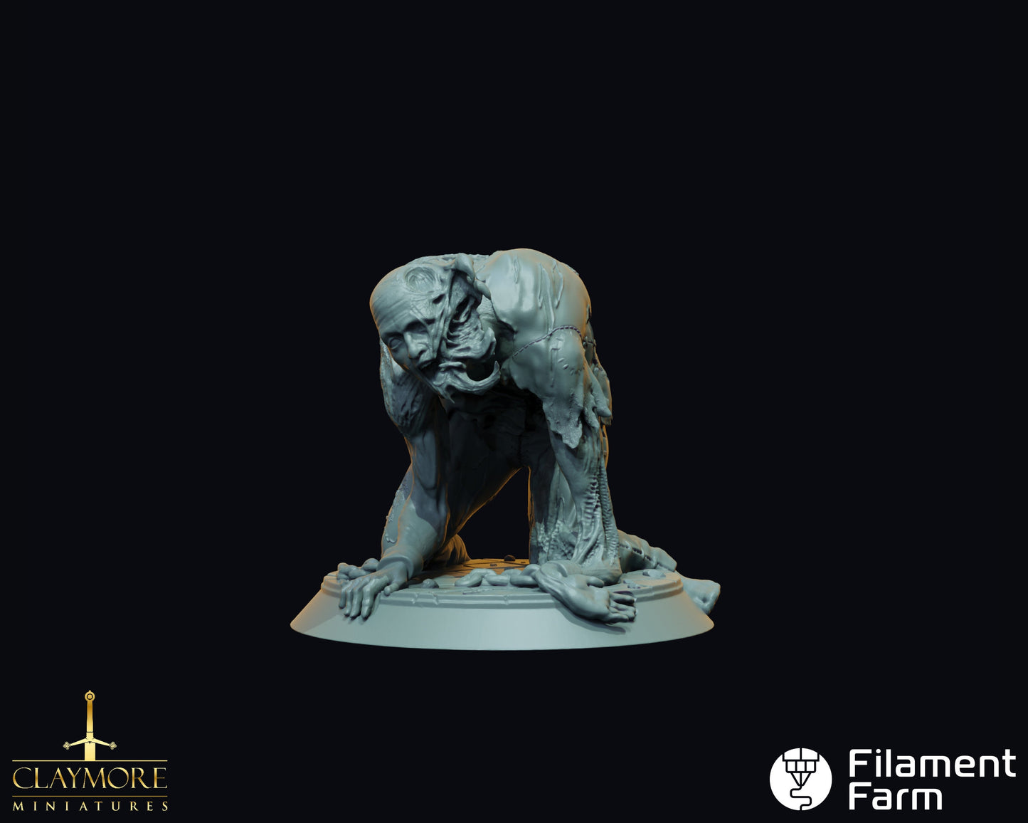 Boneless Servant - A Feast of Blood - Highly Detailed Resin 8k 3D Printed Miniature