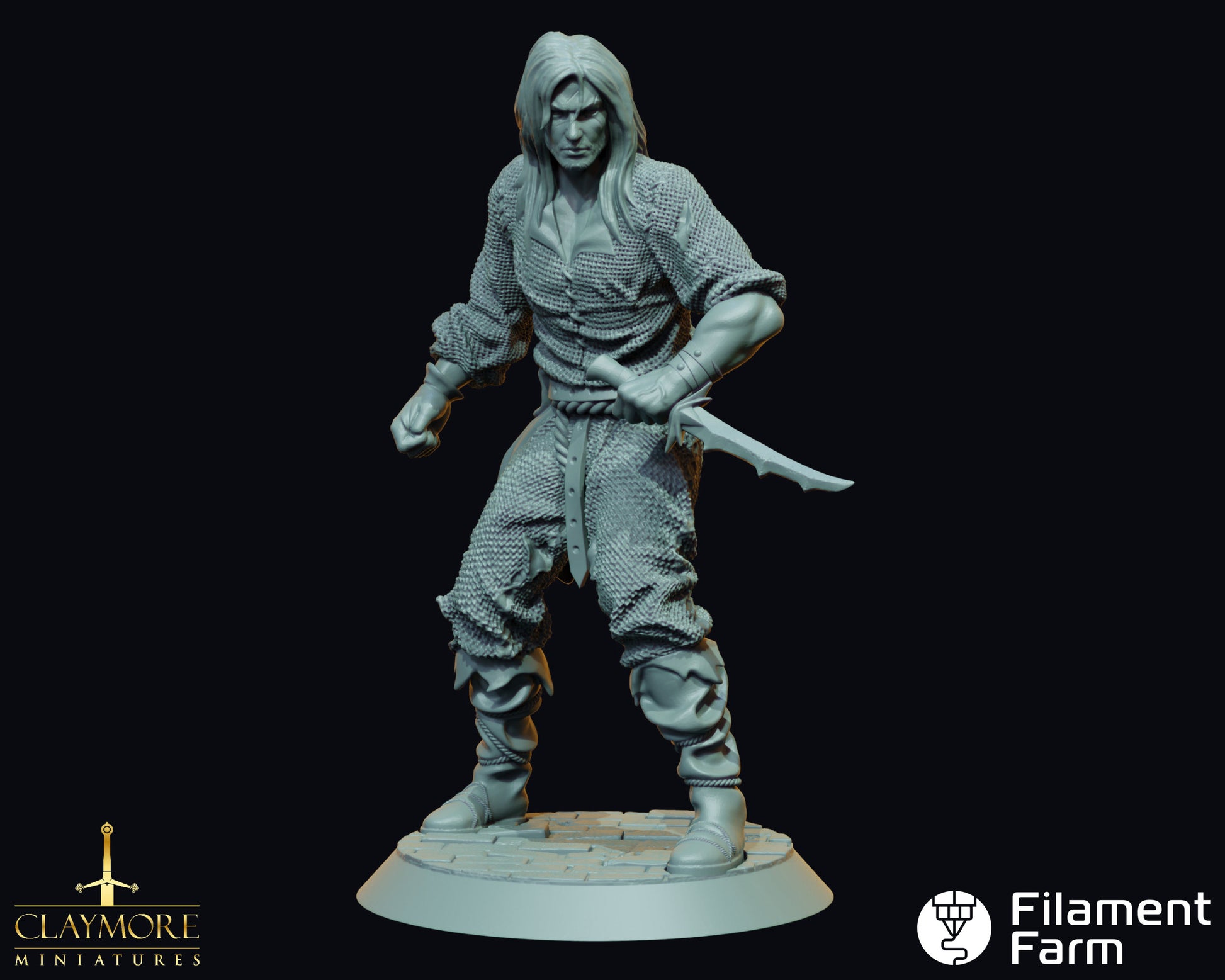 Vampire Spawn - A Feast of Blood - Highly Detailed Resin 8k 3D Printed Miniature