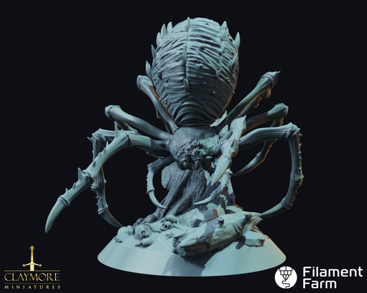 Giant Spider - Whispers in the Swamp - Highly Detailed Resin 8k 3D Printed Miniature