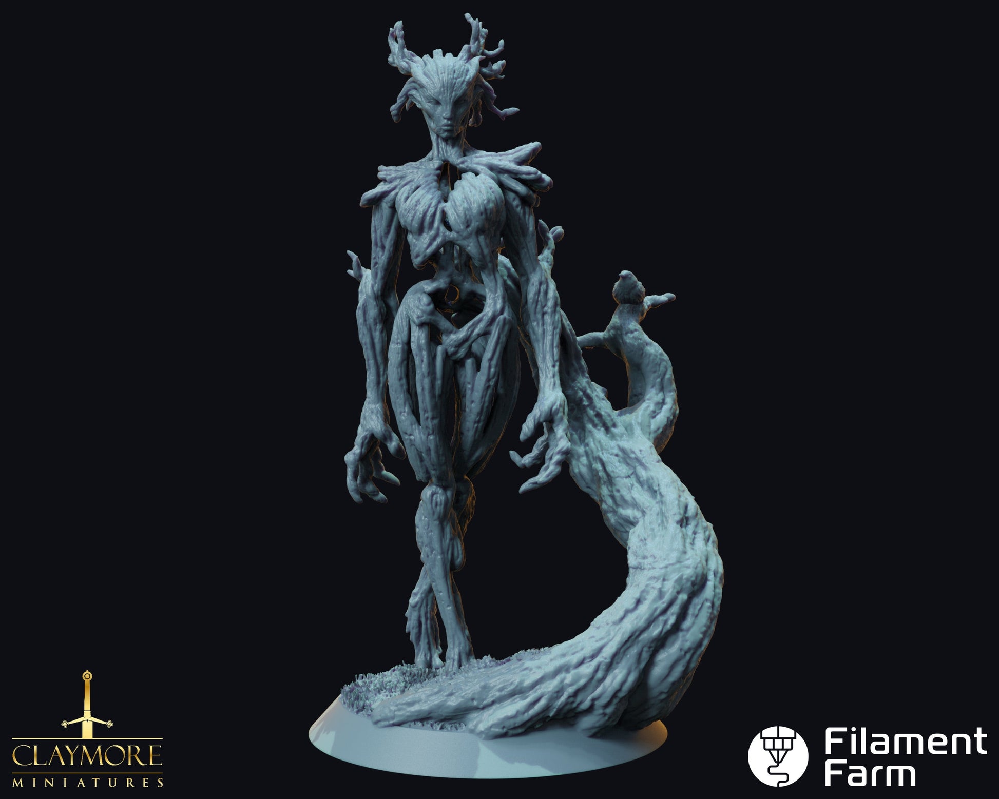 Tree Blight - Whispers in the Swamp - Highly Detailed Resin 8k 3D Printed Miniature