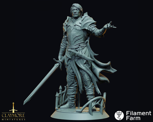 Vampire Knight - A Feast of Blood - Highly Detailed Resin 8k 3D Printed Miniature