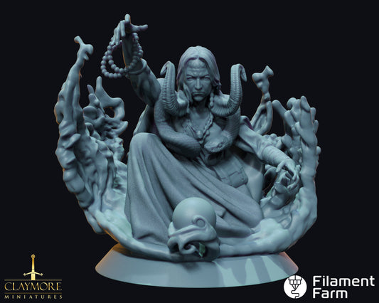 Water Hag - Whispers in the Swamp - Highly Detailed Resin 8k 3D Printed Miniature