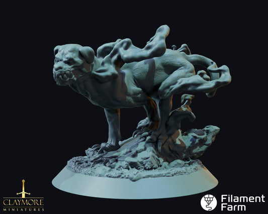Yeth Hound - Whispers in the Swamp - Highly Detailed Resin 8k 3D Printed Miniature