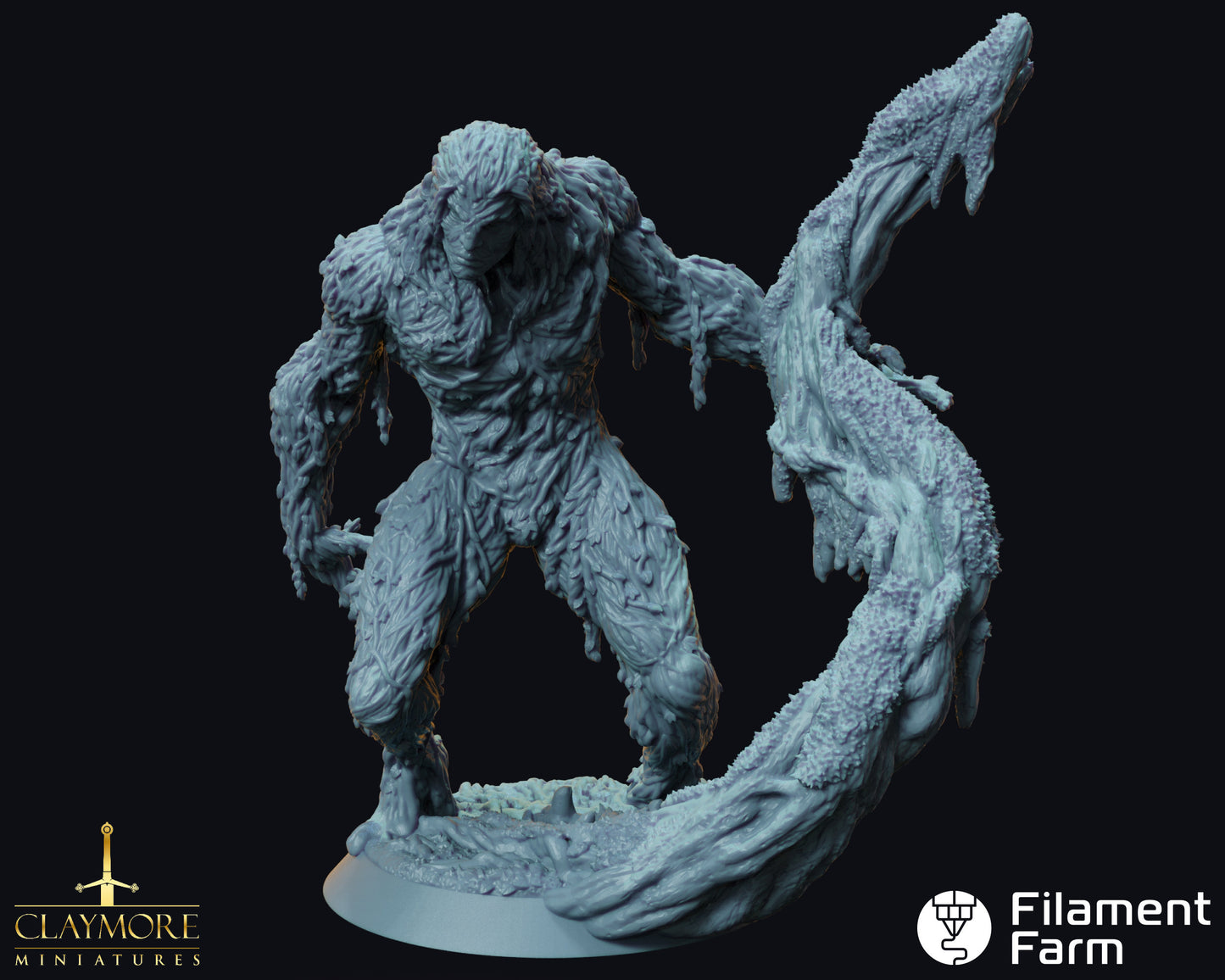 Vine Blight - Whispers in the Swamp - Highly Detailed Resin 8k 3D Printed Miniature