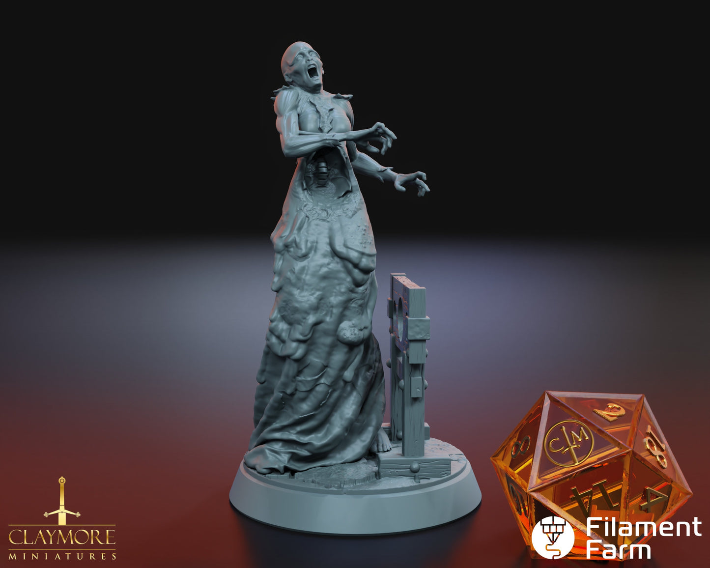 Tormented Sinner - Wages of Sin - Highly Detailed Resin 3D Printed Miniature