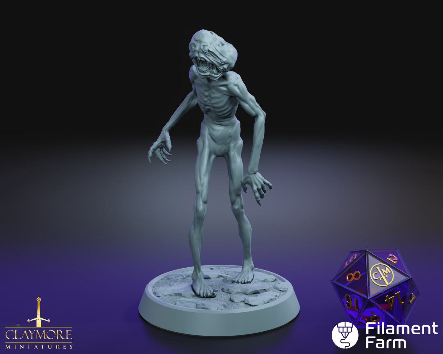 Doppelganger - Ascent Into Madness - Highly Detailed Resin 3D Printed Miniature
