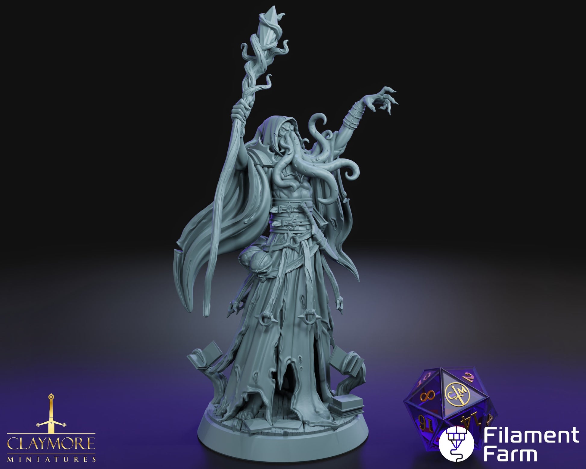 Eldritch Devourer - Ascent Into Madness - Highly Detailed Resin 3D Printed Miniature
