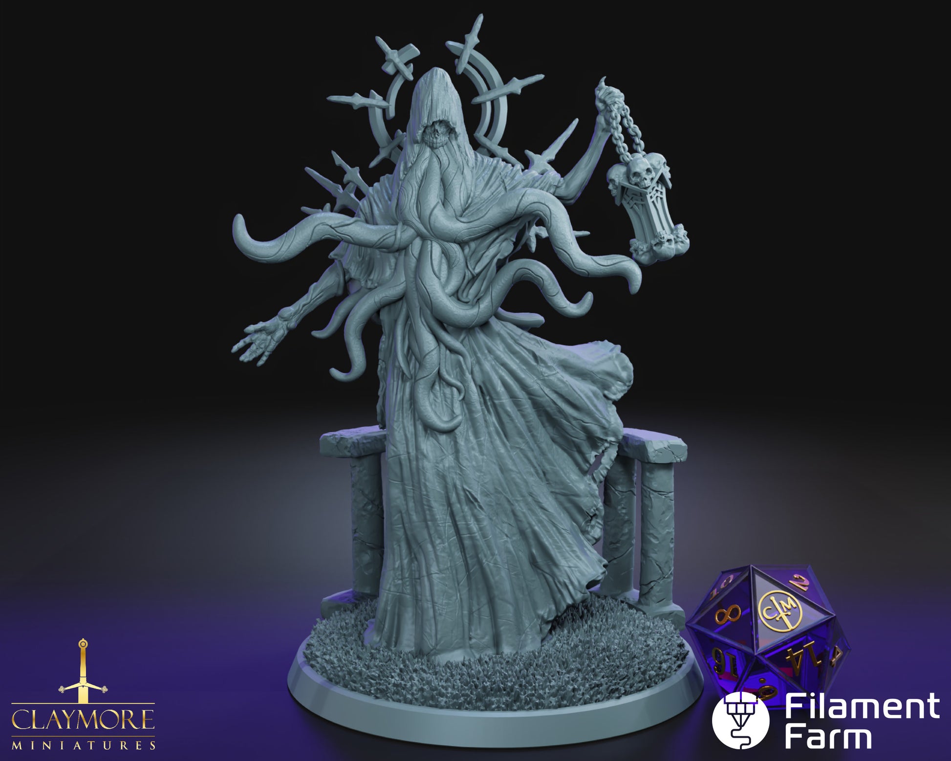 The Forgotten One - Ascent Into Madness - Highly Detailed Resin 3D Printed Miniature