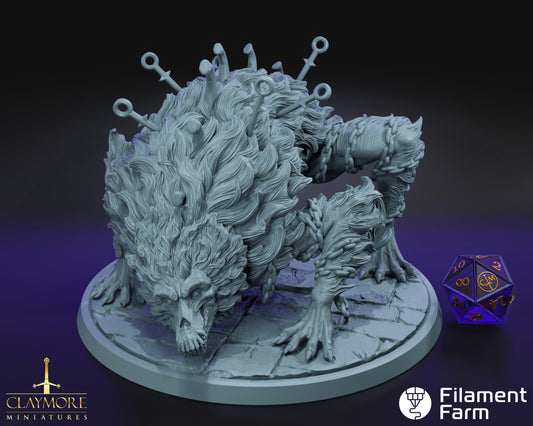 Thunderous Horror - Ascent Into Madness - Highly Detailed Resin 3D Printed Miniature
