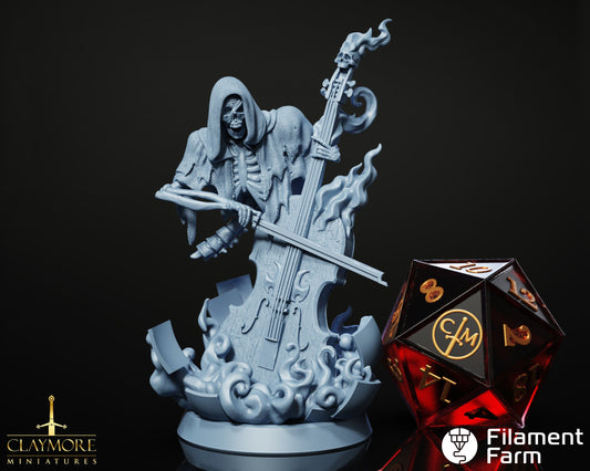 The Soloist - The Archlich's Academy - Highly Detailed Resin 8k 3D Printed Miniature