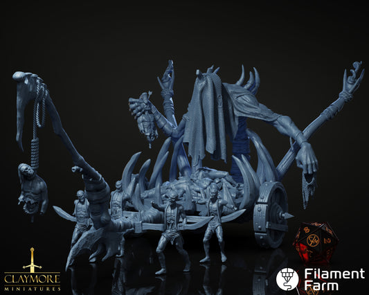 Corpse Collector - Aftermath - Highly Detailed Resin 8k 3D Printed Miniature