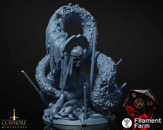 Death Wyrm - Aftermath - Highly Detailed Resin 8k 3D Printed Miniature