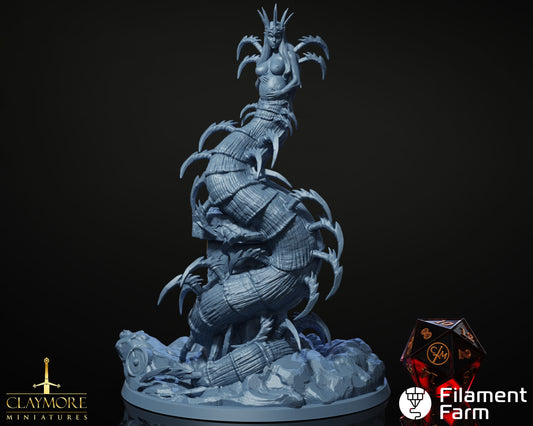 Carrion Queen - Aftermath - Highly Detailed Resin 8k 3D Printed Miniature